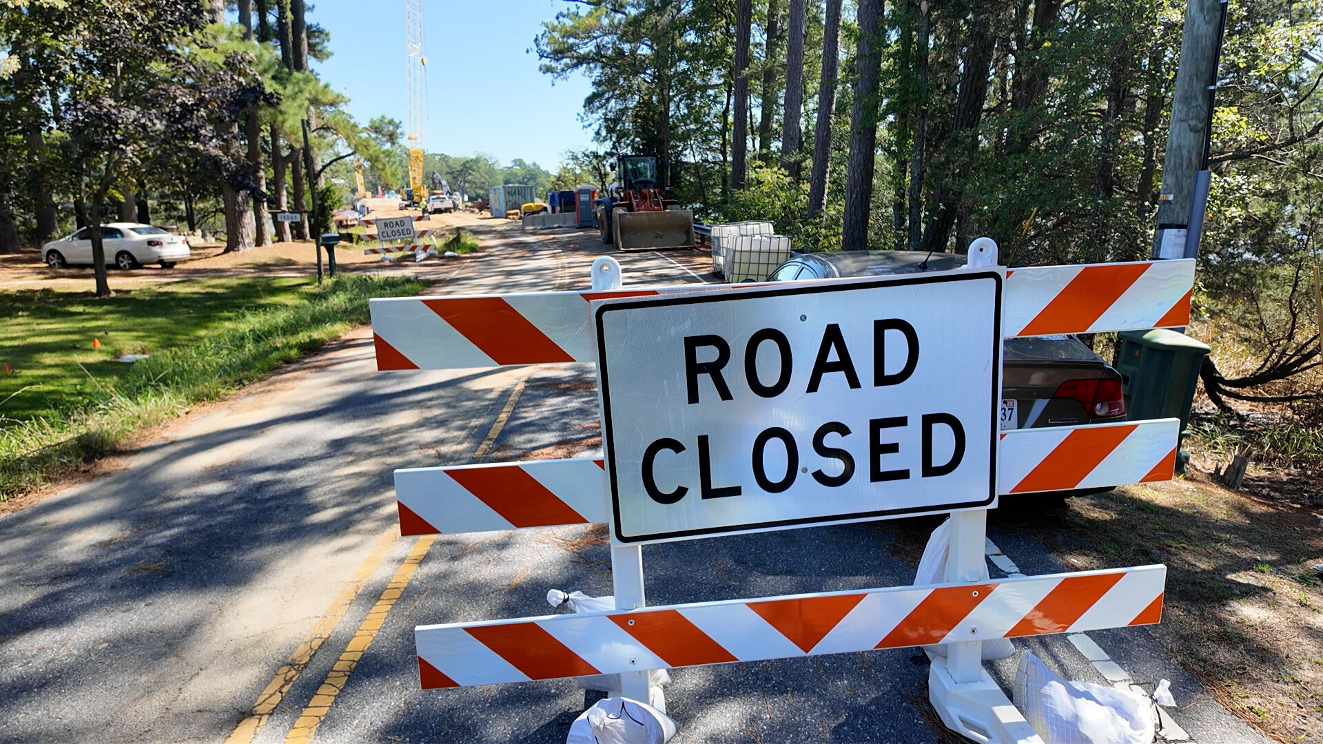 Drivers forgo detour for Shields Bridge construction in Accomack County